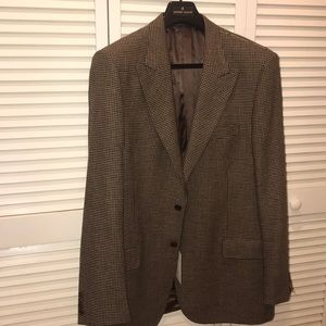 Antonio Baldan 44L cashmere camel hair Italian